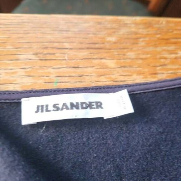 Jill Sander black wool knotted neck dress - Picture 2 of 4